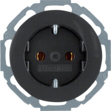 Berker 47452045 - Type F - Black - Thermoplastic - IP20 - 250 V - 16 A купить онлайн