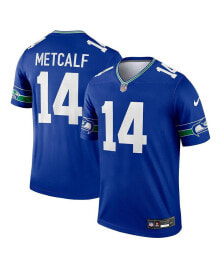 Nike men's DK Metcalf Royal Seattle Seahawks Throwback Legend Player Jersey