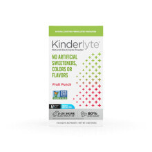Витамины и БАДы для детей Kinderlyte Advanced Natural Electrolyte Powder Порошок натуральных электролитов 67,8 г