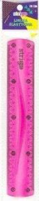 Чертежные инструменты strigo Flexible ruler 20 cm pink STRIGO