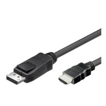 Techly ICOC-DSP-H-020 видео кабель адаптер 2 m DisplayPort HDMI Тип A (Стандарт) Черный