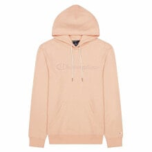 Men’s Hoodie Champion Script Logo Pink