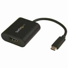 Адаптер USB C—HDMI Startech CDP2HD4K60SA Чёрный