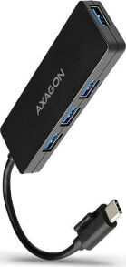 Купить uSB-концентраторы Axagon: USB-концентратор USB Axagon 4x USB-A 3.2 Gen1 (HUE-G1C)