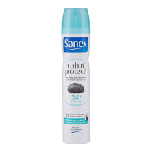 Дезодоранты sanex Natur Protect Deodorant Spray Дезодорант-спрей не оставляет следов на одежде 200 мл