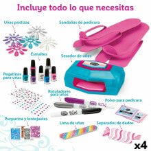 Manicure Set Cra-Z-Art Shimmer 'n Sparkle Style Deluxe 14 x 6 x 10 cm 4 Units Children's