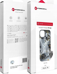 ForCell FORCELL F-PROTECT Mirage, Military Drop-Test futerał kompatybilny z MagSafe do IPHONE 16 PRO MAX silver fog