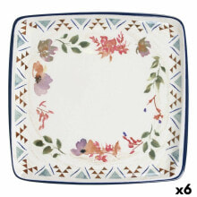 Мелкая тарелка Viejo Valle Moove Spring Фарфор 32 x 31 x 2 cm (6 штук)