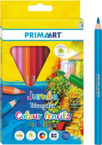 Цветные карандаши для рисования для детей Starpak Kredki ołówkowe 12 kolorów
