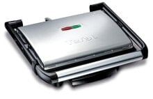Electric grills and kebabs tEFAL GC241D - Black,Silver - Stainless steel - Rectangular - Grate - 2000 W - 0.9 m