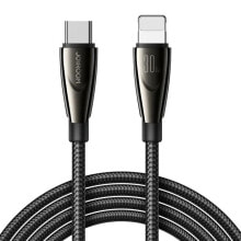 Купить компьютерные кабели и коннекторы joyroom: Kabel przewód do iPhone Pioneer Series USB-C - Lightning 30W 1.2m czarny