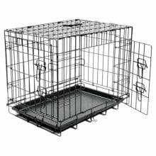 DUVO+ 2 Door Metalic Dog Cage L