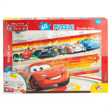 K3YRIDERS Disney Cars Double Face To Coloring 60 Pieces Puzzle
