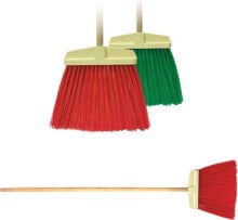 Brooms, scoops and floor brushes