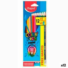 Купить детские товары для рисования MAPED: Цветные карандаши MAPED Color' Peps Strong Разноцветный (12 штук)