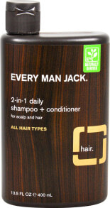 Шампуни для волос Every Man Jack 2 в 1 Шампунь для ежедневного применения 400 мл