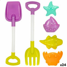 Beach toys set Colorbaby 39 cm (24 Units)