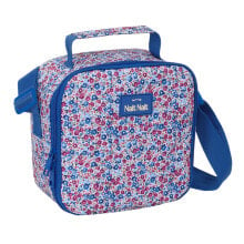 Thermal Lunchbox Nait Nait Flores coimbra azul Blue 20 x 20 x 15 cm