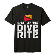 Спортивная одежда, обувь и аксессуары dIVE RITE Shut Up And Dive Rite T-Shirt