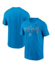 Nike men's Blue Miami Marlins City Hometown T-shirt