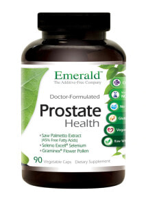 Витамины и БАДы для мужчин Emerald Labs Prostate Health Растительный комплекс для здоровья предстательной железы 90 капсул