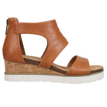 Купить коричневые женские сандалии Corkys: Corkys Sugar N Spice Strappy Wedge Womens Brown Casual Sandals 41-0106-COGN