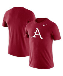 Nike men's Cardinal Arkansas Razorbacks School Baseball Logo Legend Performance T-shirt