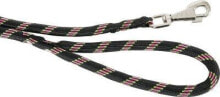 Поводки для собак zolux Smycz nylonowa sznur czarna 13mm/3m