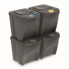 PROSPERPLAST Sortibox Recycling Bins 100L 4 Units