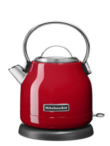 Electric kettles and thermopots kitchenAid 5KEK1222 - 1.25 L - 1850 W - Red - Stainless steel - Cordless - Filtering