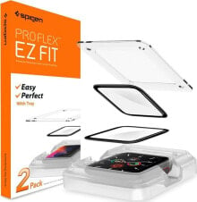 Аксессуары для смарт-часов spigen ProFlex EZ Fit Протектор экрана Прозрачный Закаленное стекло AFL01220