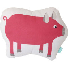 TEJIDOS REINA Filled Cushion Piggy Pig Shape C-3 35x40 cm