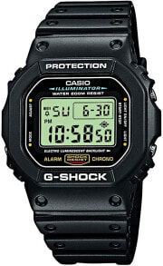 Мужские наручные электронные часы с черным браслетом Casio G-Shock