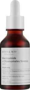 Aufhellendes Serum mit Niacinamid und Chaenomeles - Mary & May Niacinamide + Chaenomeles Sinensis Serum