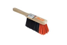 Brooms, scoops and floor brushes