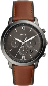 Мужские наручные часы с ремешком Fossil (Фоссил)
