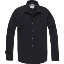 TOMMY JEANS Original Stretch Slim Fit Long Sleeve Shirt