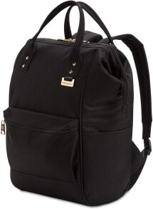 Мужской рюкзак для ноутбука черный SWISSGEAR 3576 Artz Vintage Laptop Backpack