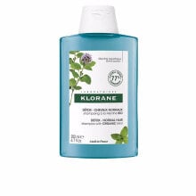 Шампунь для волос Klorane DETOX champú a la menta bio 200 ml