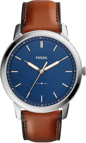 Мужские наручные часы с коричневым кожаным ремешком Fossil FS5304P Wrist watch