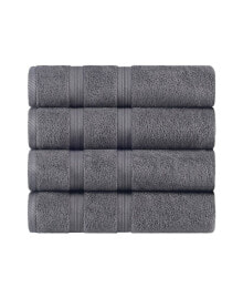 Superior smart Dry Zero Twist Cotton 4-Piece Bath Towel Set