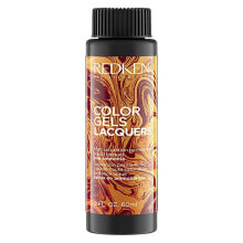 Краска для волос redken Color Gel Lacquers 5GB-truffle Перманентный краситель-лак для волос  3 х 60 мл