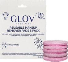 Glov Reusable Makeup Remover  Pads Многоразовые подушечки для снятия макияжа, 5 шт.