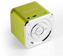 Technaxx Mini Musicman 3 W Зеленый 3529