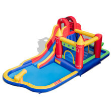 Children's inflatable complexes and trampolines