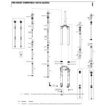 ROCKSHOX Pike 27´´/29´´ 130 mm Boost Solo Air Left Spring Internals