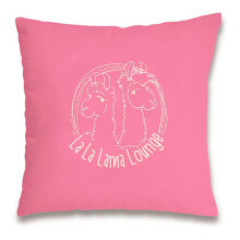 NICI Cushion Lady Lama Rectangular 37X37 Cm