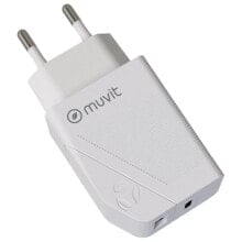 MUVIT FOR CHANGE USB QC 3.0 18W+ 1 USB-C PD Charger 20W