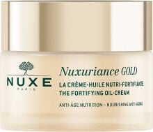 Pflegendes Anti-Aging Creme-Öl für trockene und altersbedingt beanspruchte Haut - Nuxe Nuxuriance Gold Nutri-Fortifying Oil-Cream