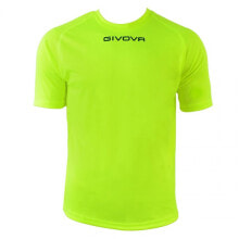 Мужская футболка спортивная зеленая с логотипом футбольная Givova One U MAC01-0019